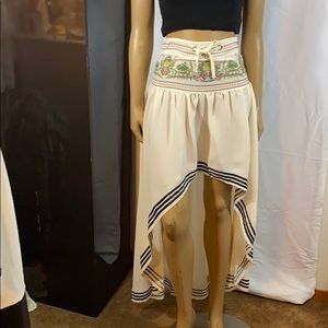 HIGH LOW MAXI SKIRT